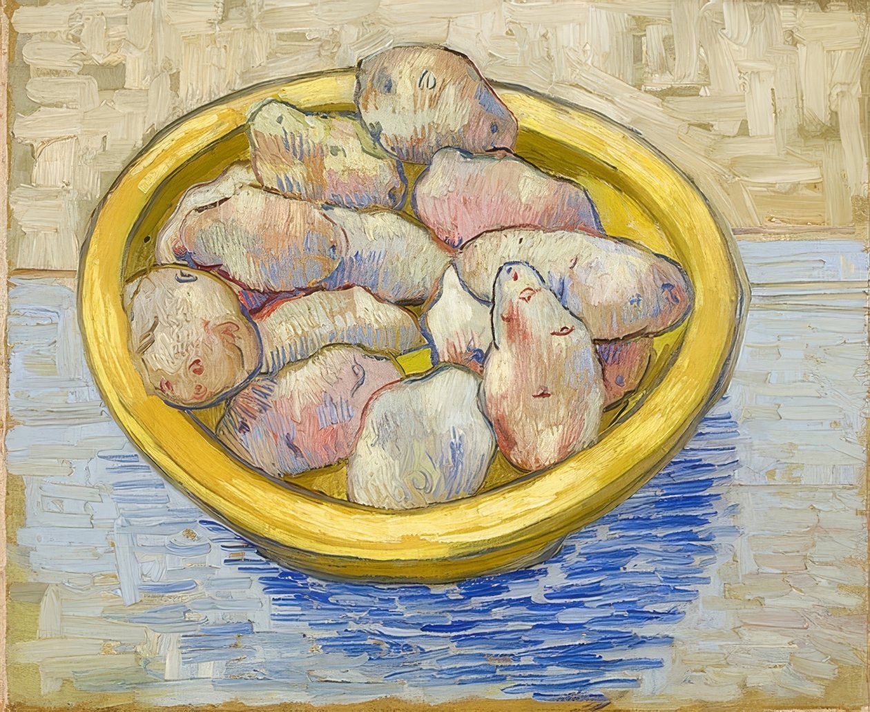 Ainda vida com batatas. 1888 de Vincent van Gogh