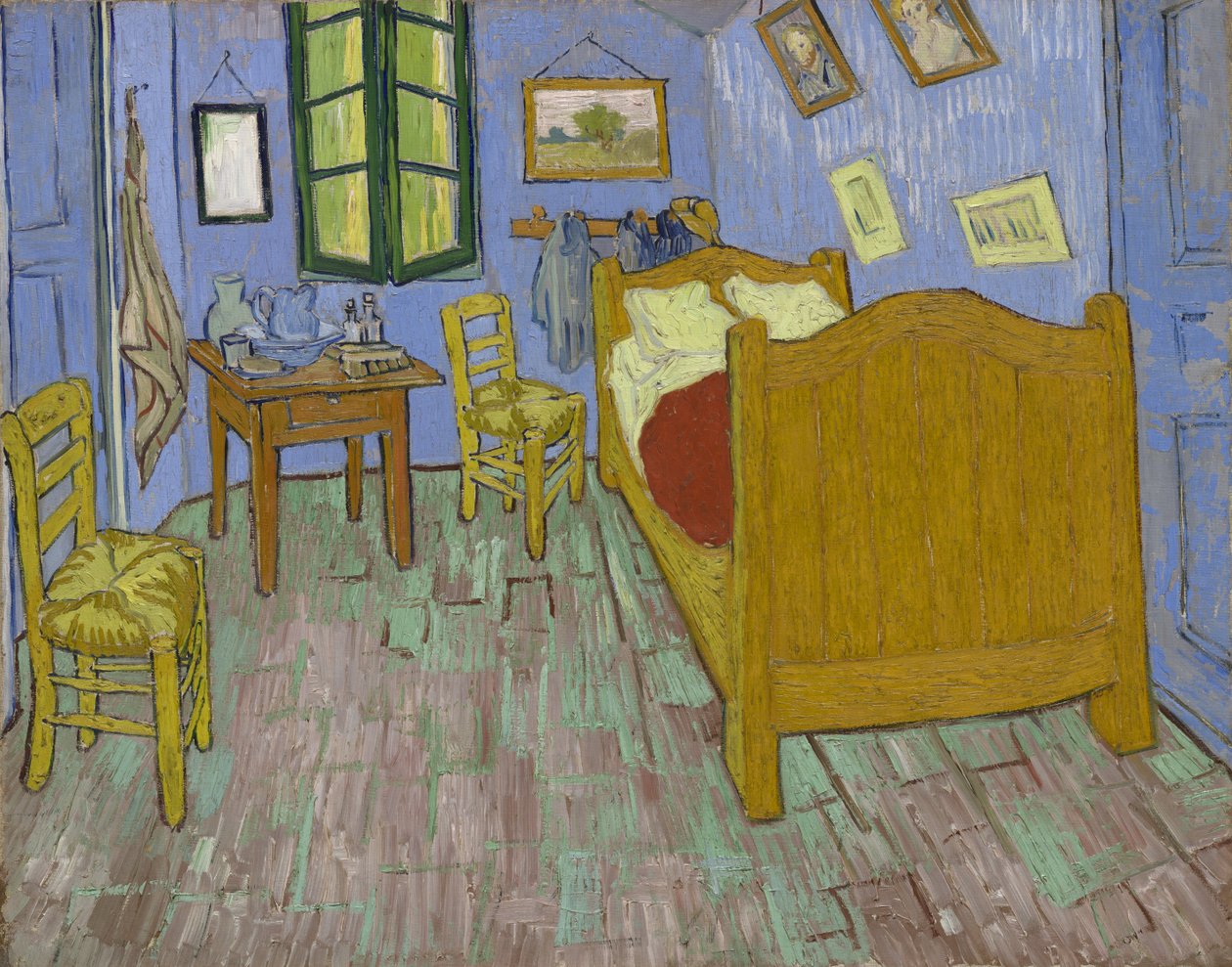 O quarto, 1889 de Vincent van Gogh