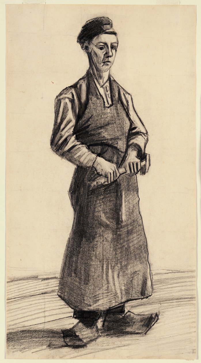 O menino do ferreiro, 1882 de Vincent van Gogh