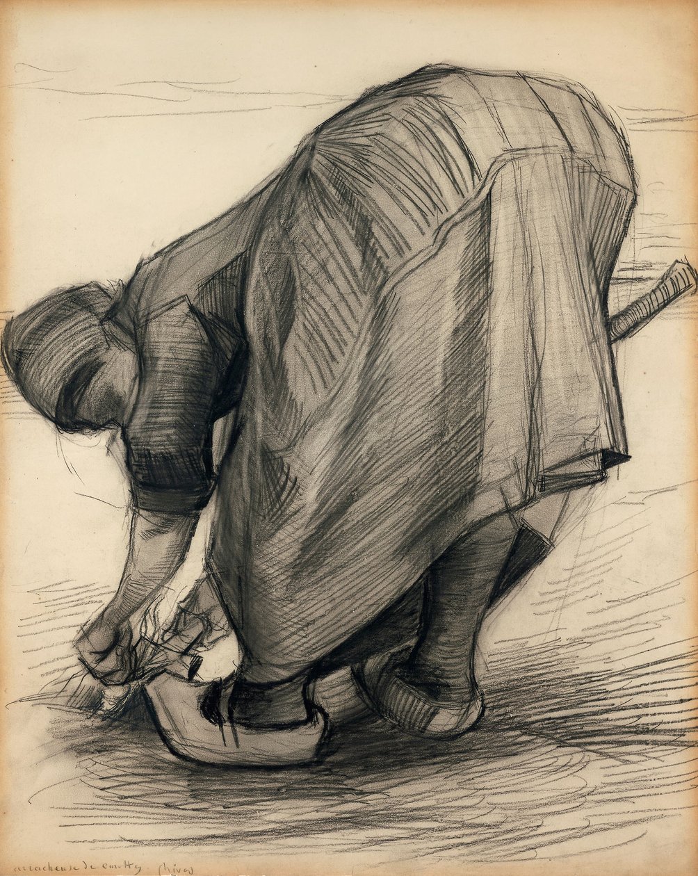 O puxador de cenoura de Vincent van Gogh