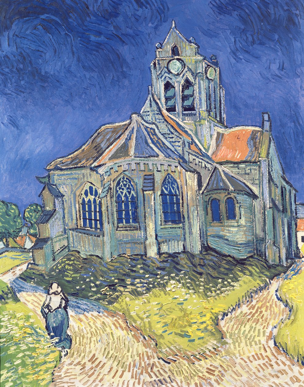 A Igreja em Auvers-sur-Oise de Vincent van Gogh