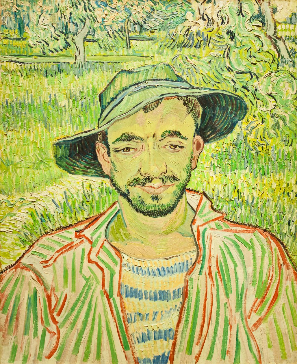 O Jardineiro, ou Jovem Camponês de Vincent van Gogh
