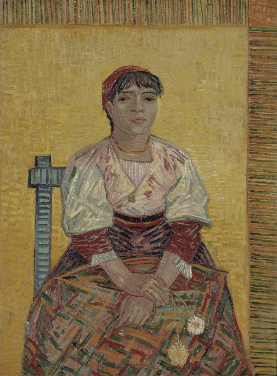 A mulher italiana, 1887 de Vincent van Gogh