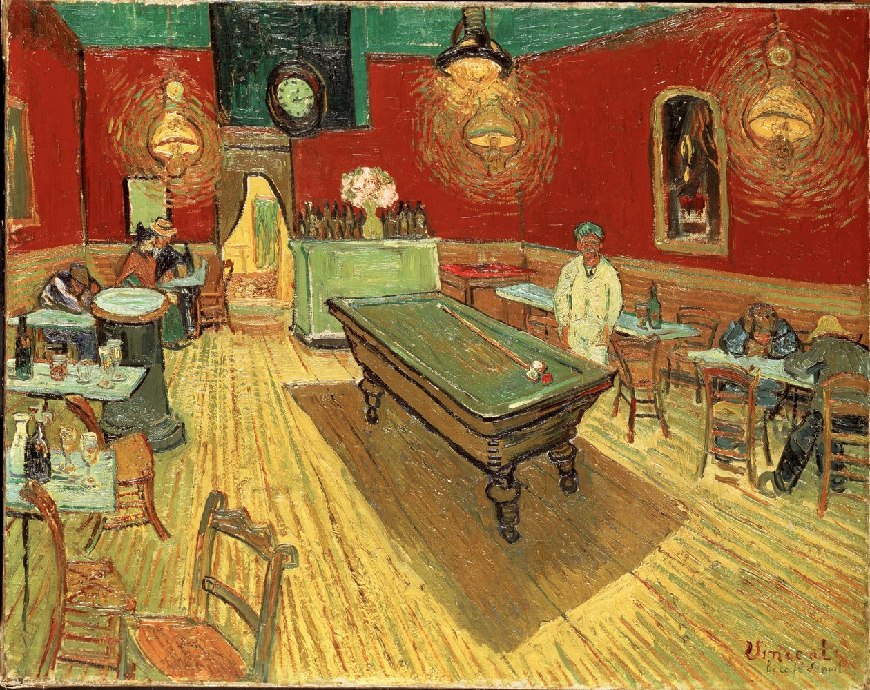 O Café da Noite de Vincent van Gogh