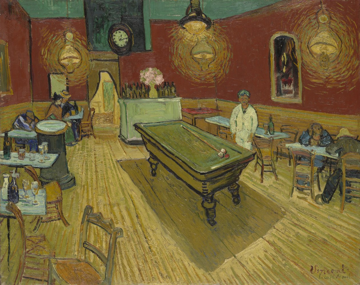 The Night Cafe de Vincent van Gogh