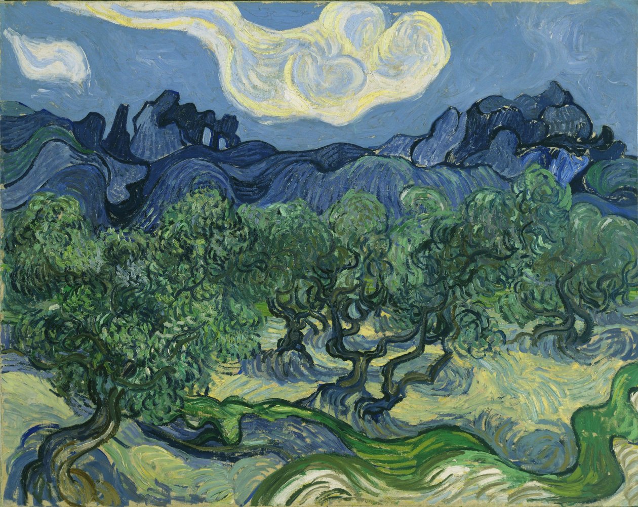 As Oliveiras de Vincent van Gogh