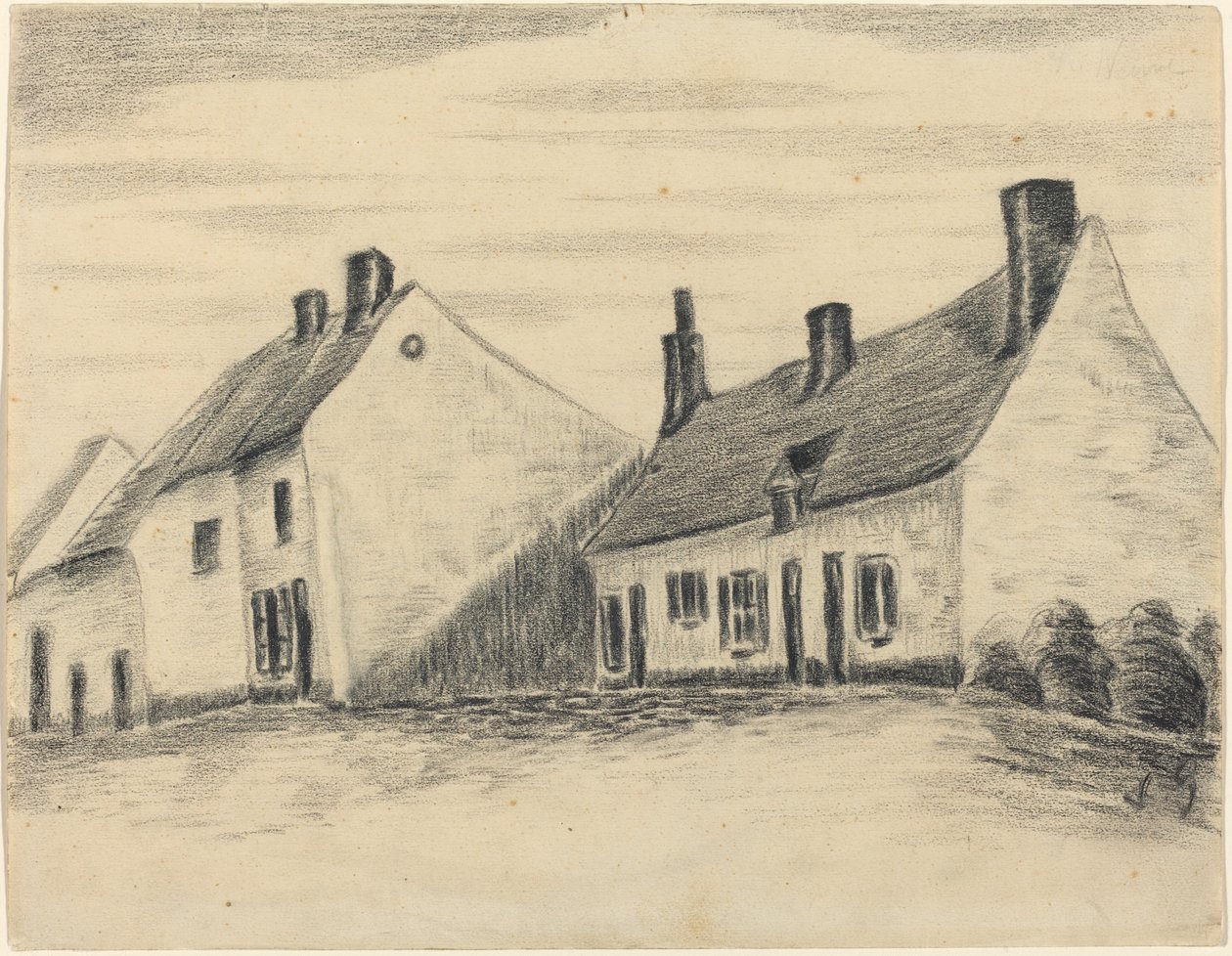 A Casa Zandmennik de Vincent van Gogh