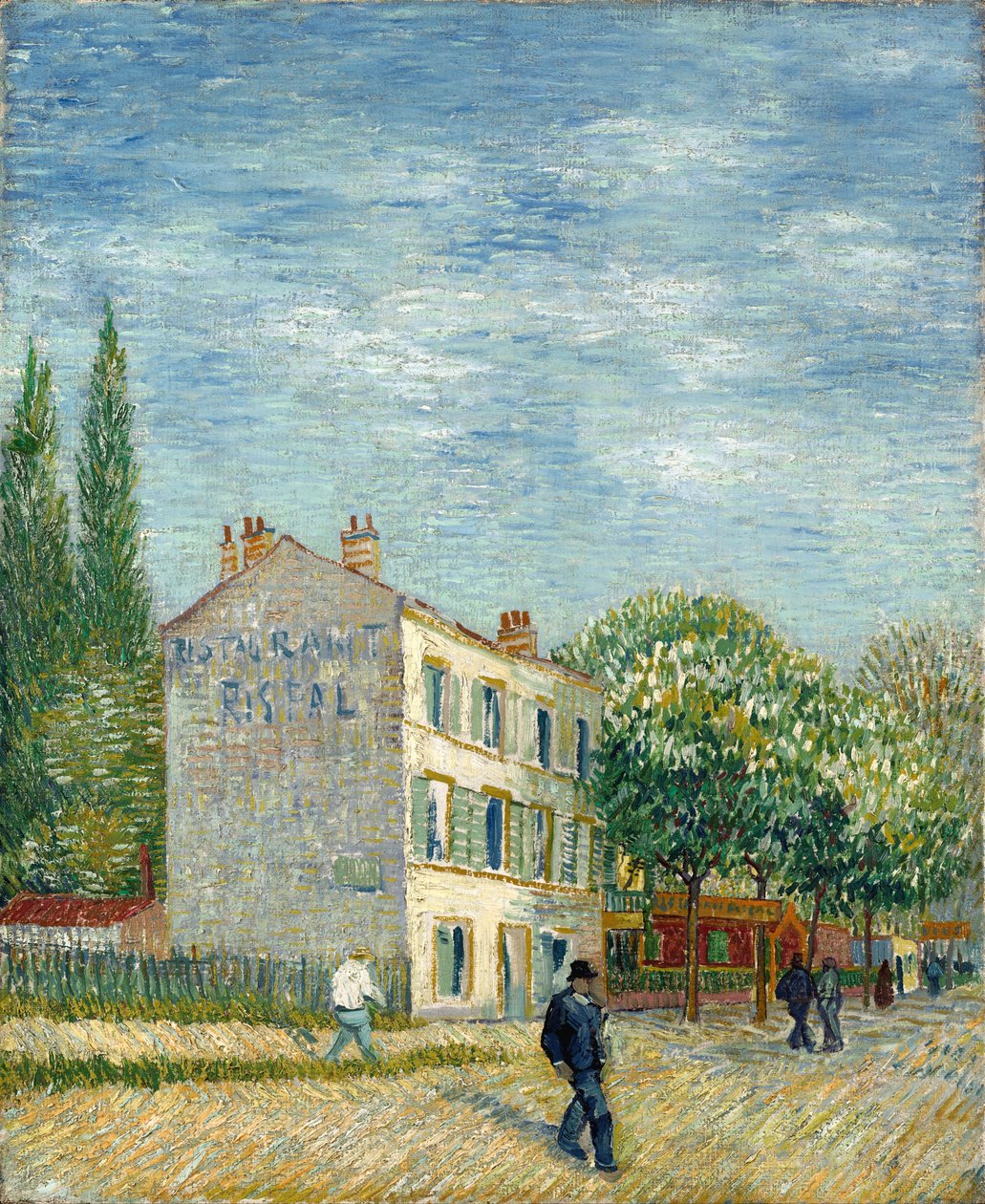 O restaurante Rispal em Asnières de Vincent van Gogh