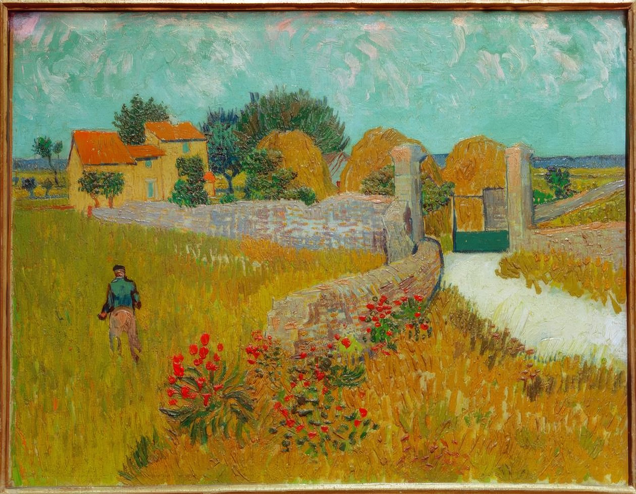 Um Mas da Provença de Vincent van Gogh