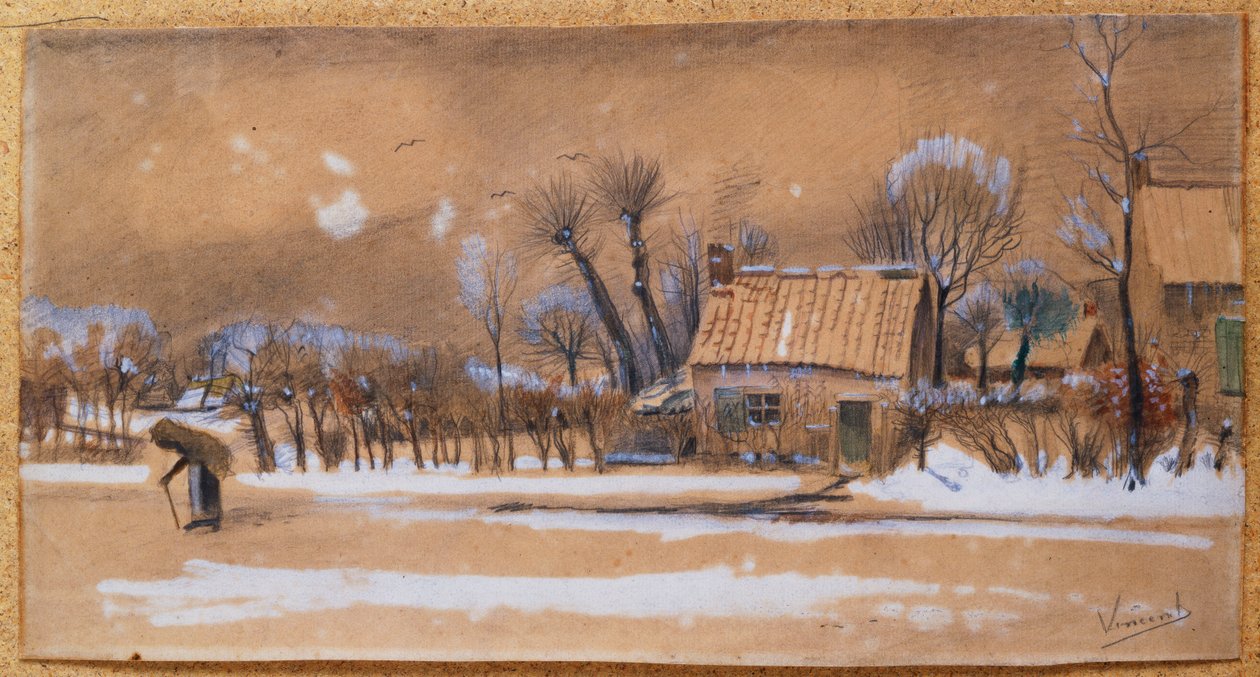Inverno, 1881 de Vincent van Gogh