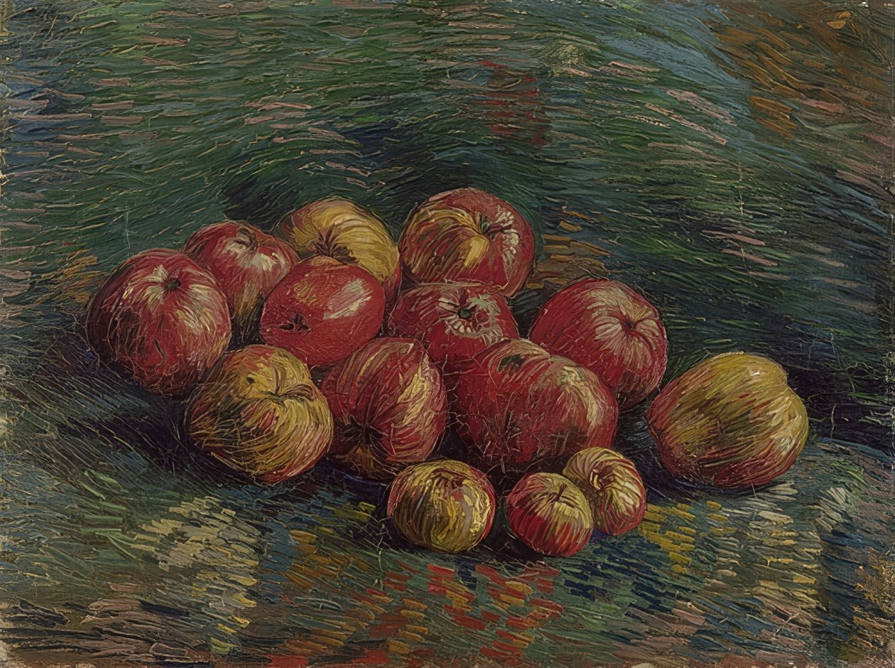 Maçãs. 1887 de Vincent van Gogh