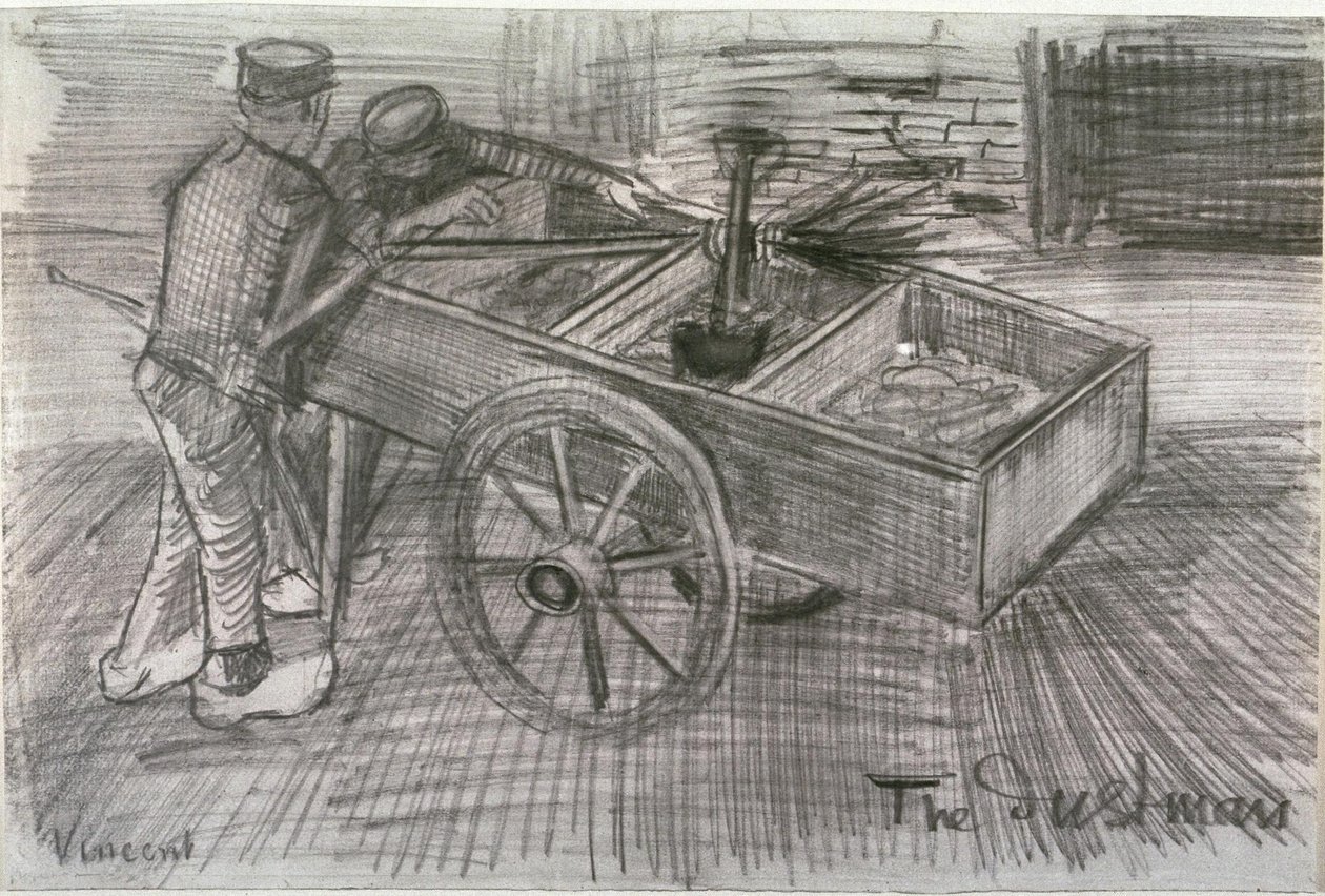 O Dustman (1883) de Vincent van Gogh