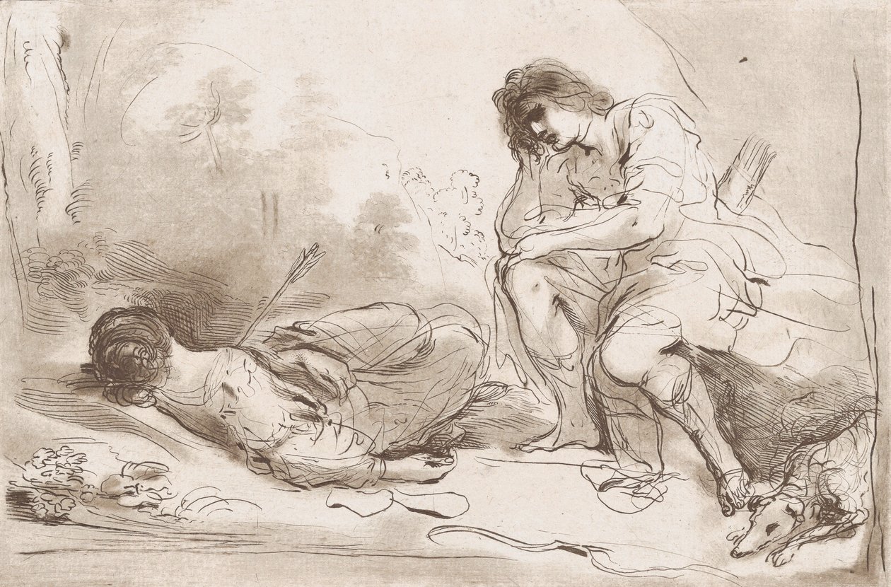 Céfalo e Prócris, 1764-98 de Vincenzio Vangelisti
