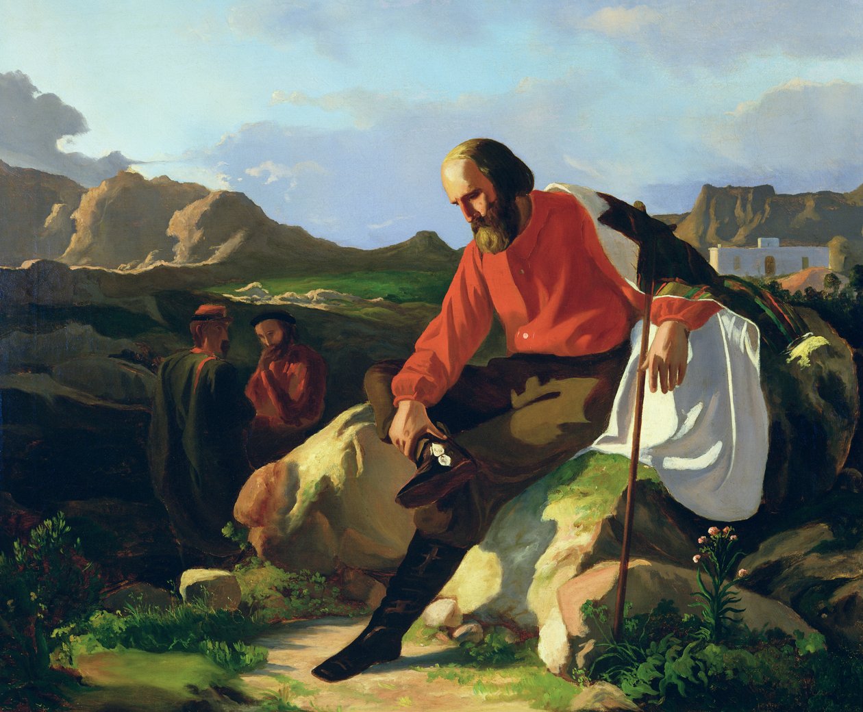 Guiseppe Garibaldi (1807-82) de Vincenzo Cabianca