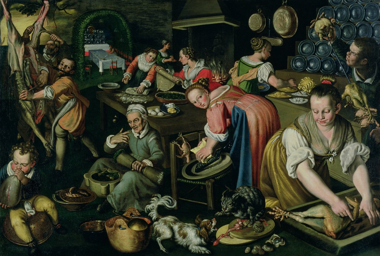 Uma cozinha de Vincenzo Campi