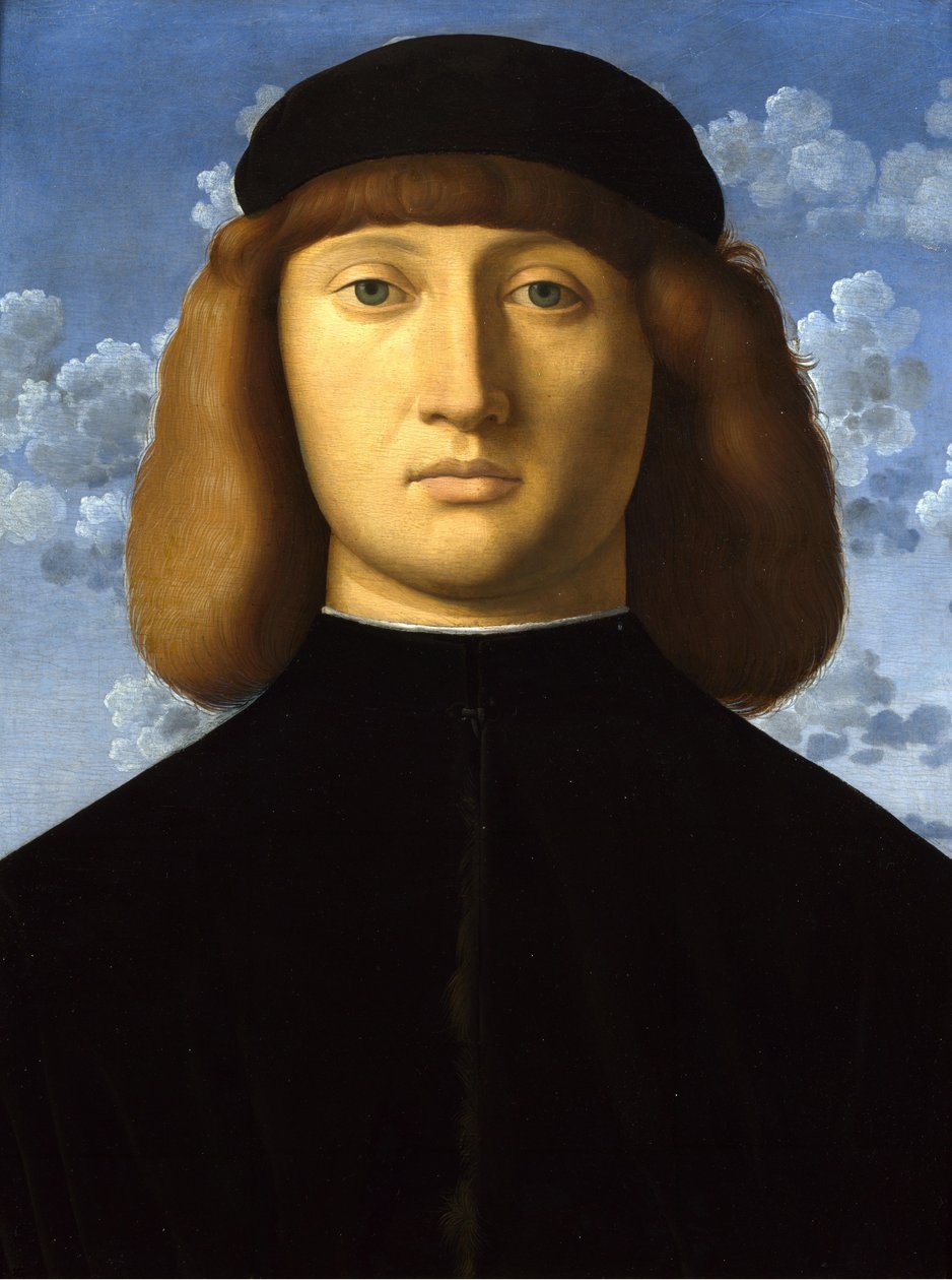 Retrato de um jovem de Vincenzo di Biagio Catena