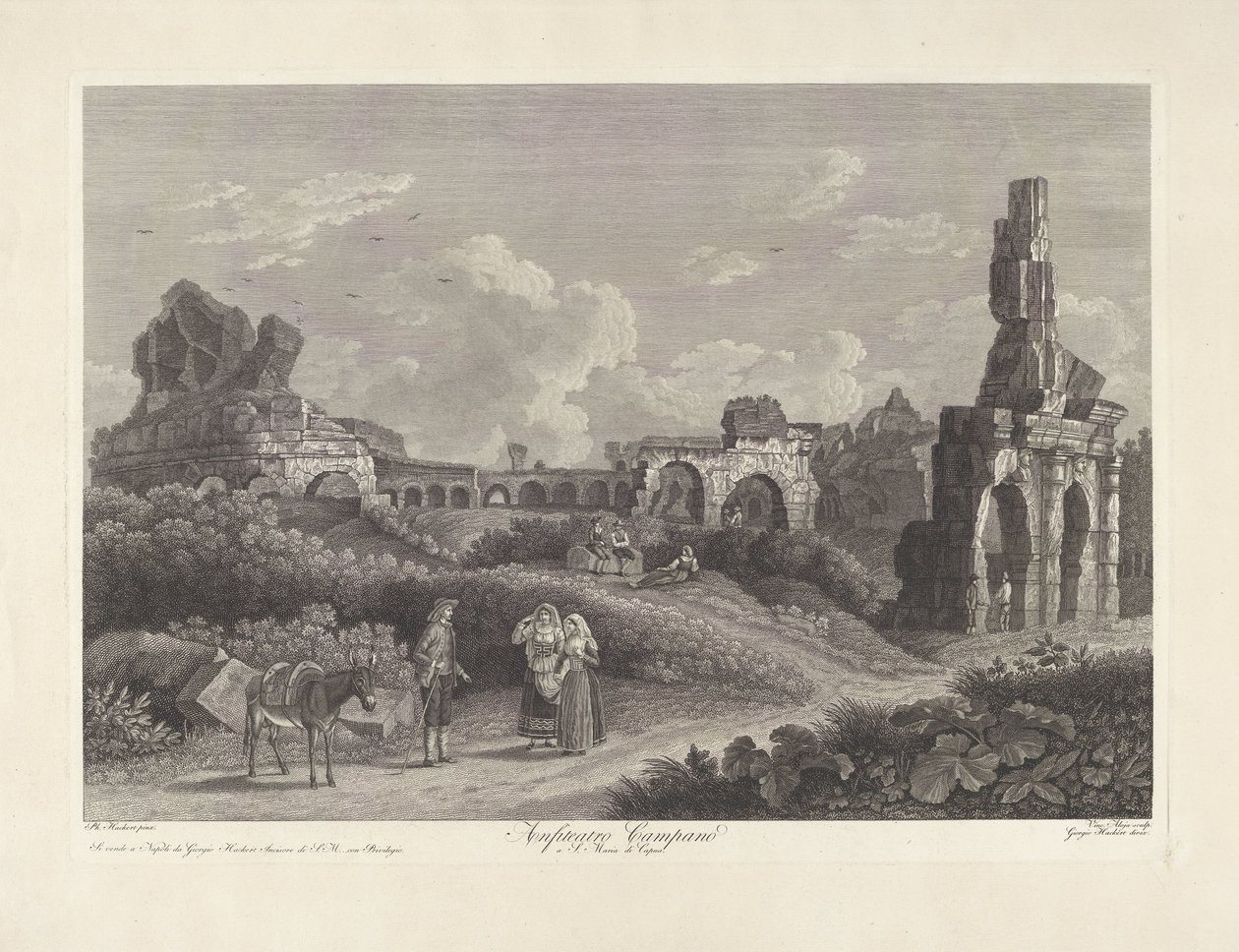 Amfitheater van Capua
Anfiteatro Campano em S. Maria di Capua (título sobre o objecto) de Vincenzo Alloja