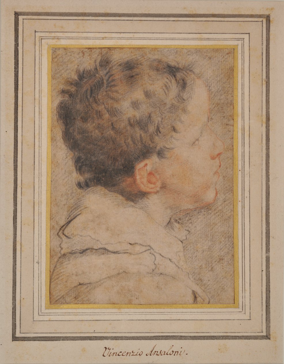 cabeça de menino de Vincenzo Ansaloni