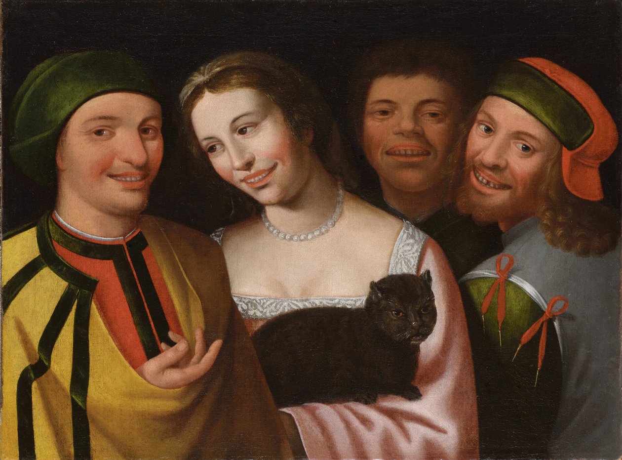 Alegoria da Hipocrisia. de Vincenzo Campi