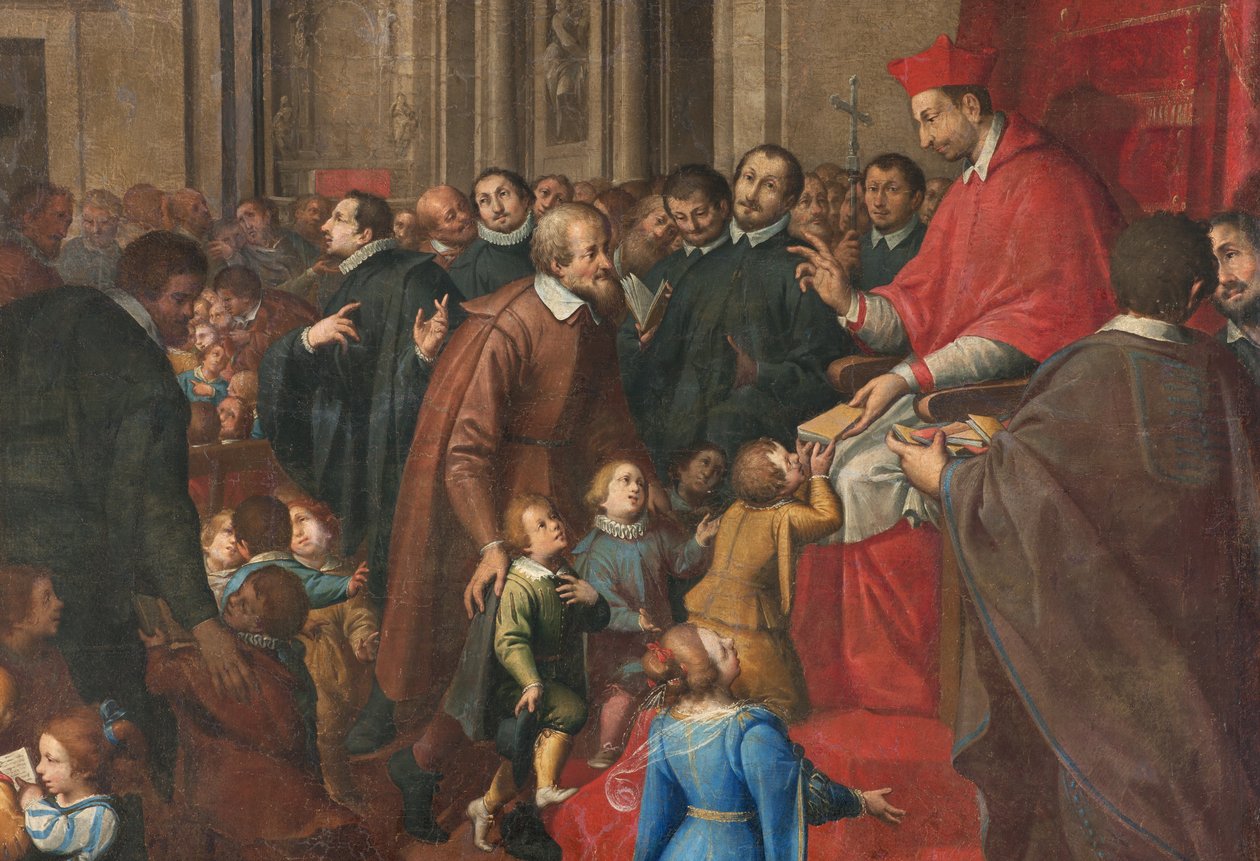 Milão, Igreja de San Francesco da Paola, Fratelli Campi, San Carlo estabelece a escola de doutrina cristã de Vincenzo and Campi Antonio Campi
