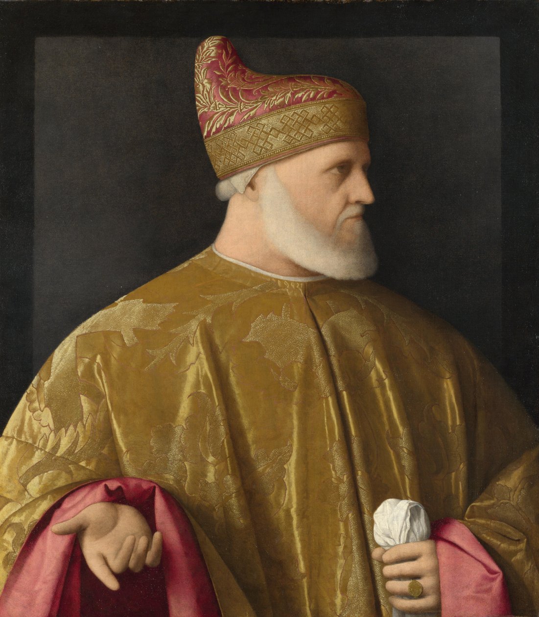 Retrato do Doge, Andrea Gritti de Vincenzo Catena