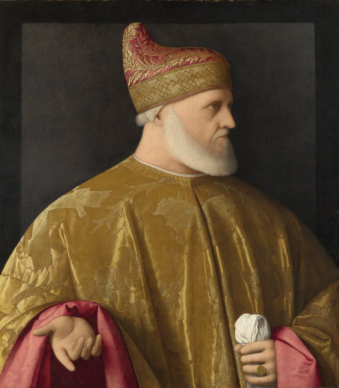 Retrato do Doge, Andrea Gritti de Vincenzo Catena