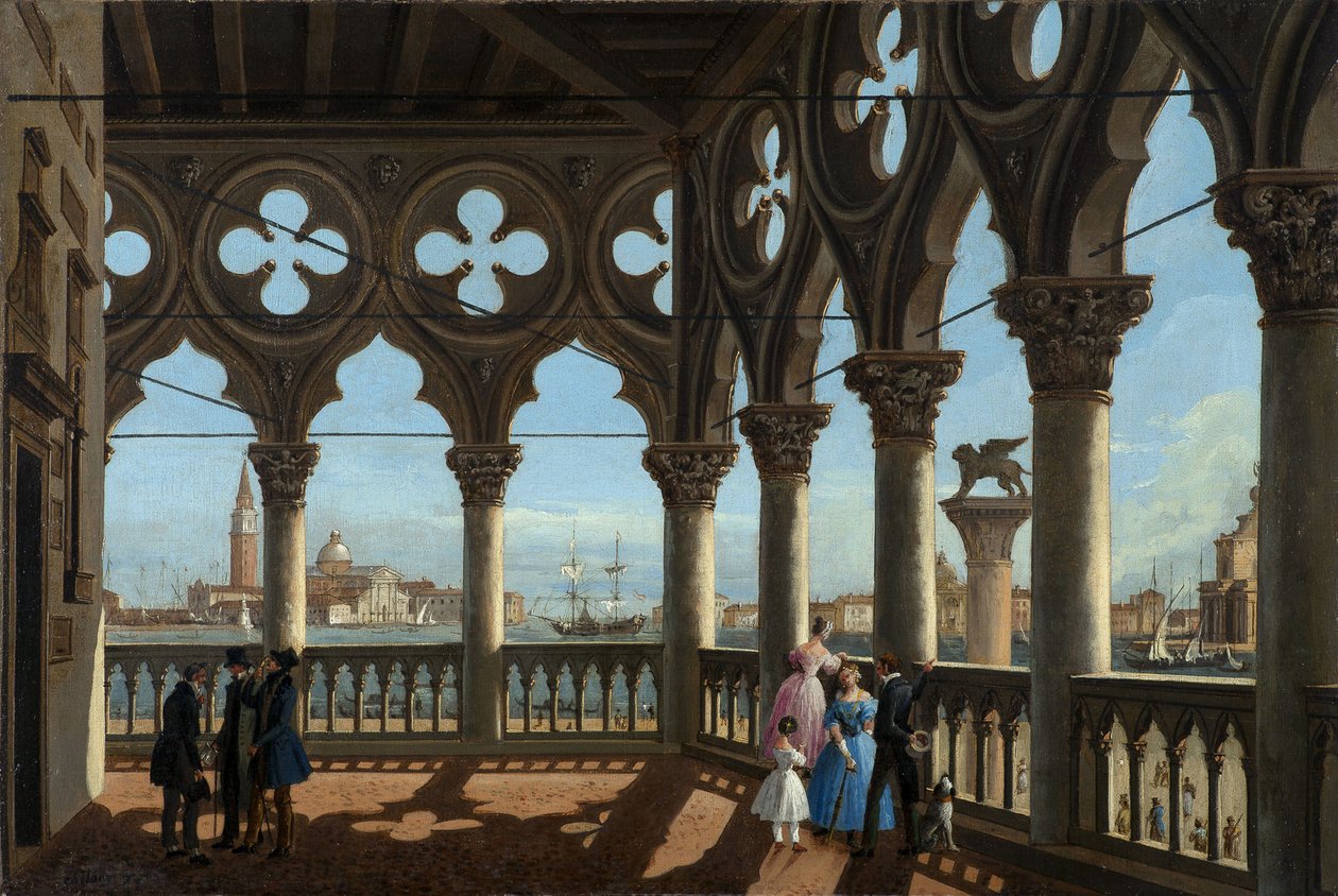 Veneza - Loggia do Palácio Ducal de Chilone, Vincenzo de Vincenzo Chilone