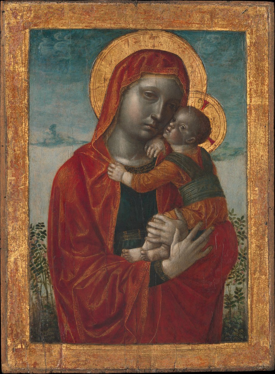 Madonna e Criança, ca. 1480 de Vincenzo Foppa