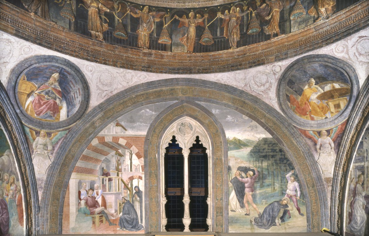 Cenas do Like of Saint Peter Martyr, 1466-68 de Vincenzo Foppa