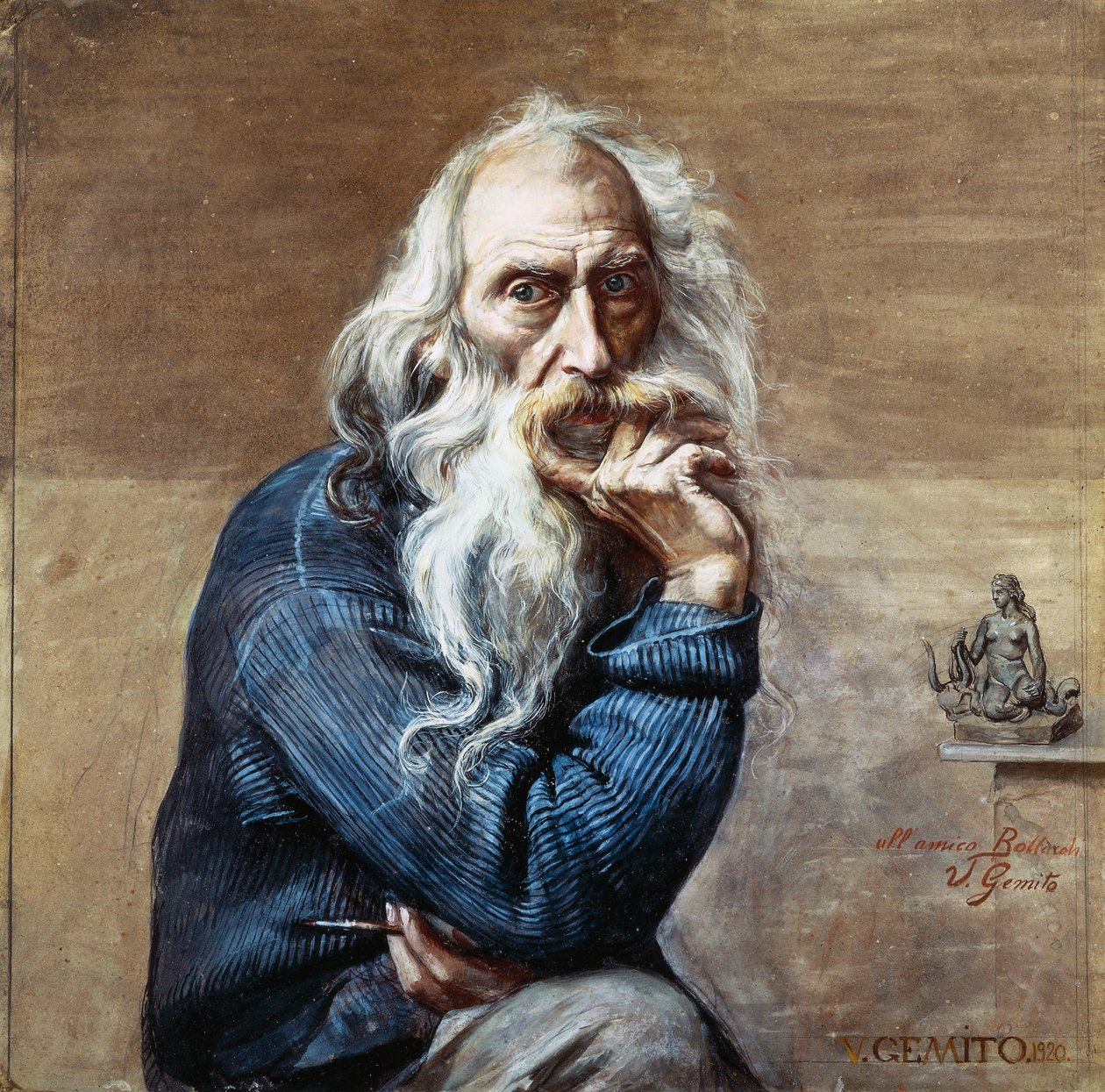 Auto-retrato de Vincenzo Gemito