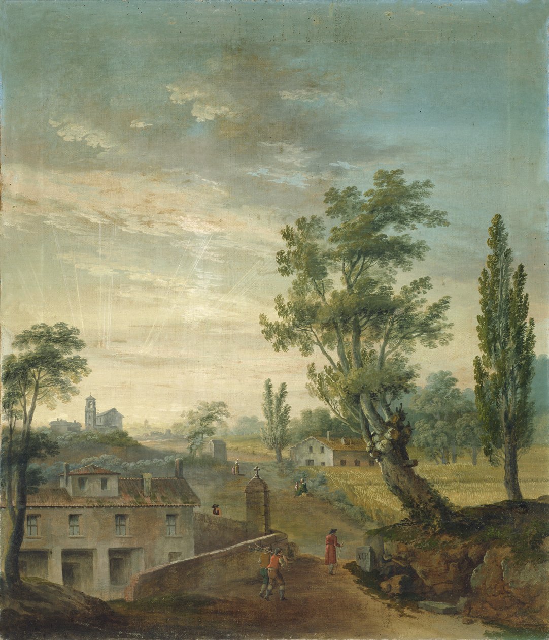 Verão (óleo sobre tela) de Vincenzo Martinelli