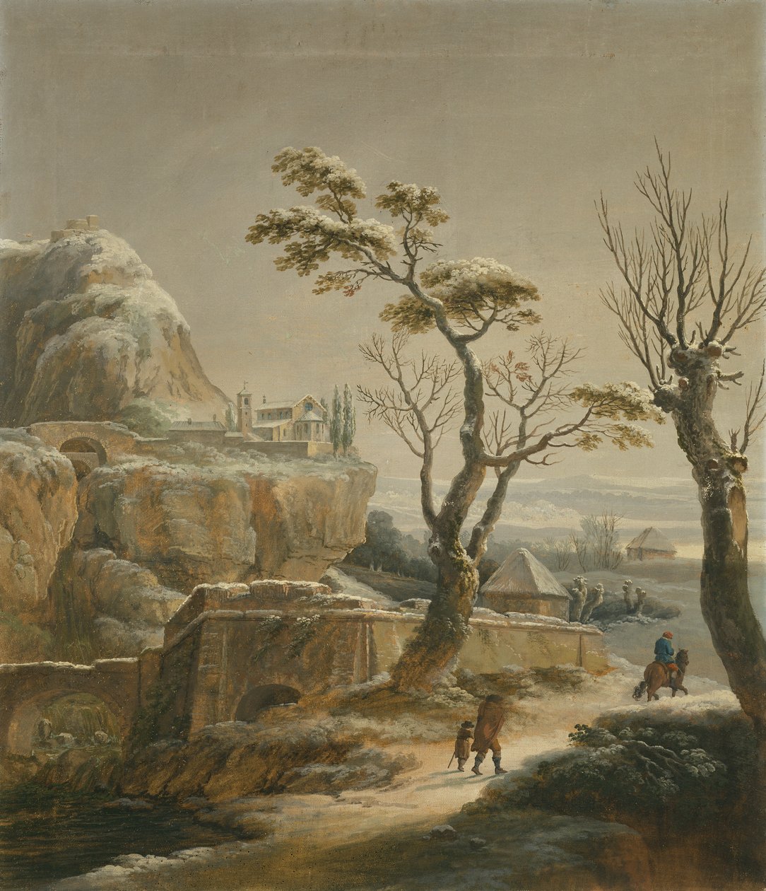 Inverno (pintura sobre tela) de Vincenzo Martinelli
