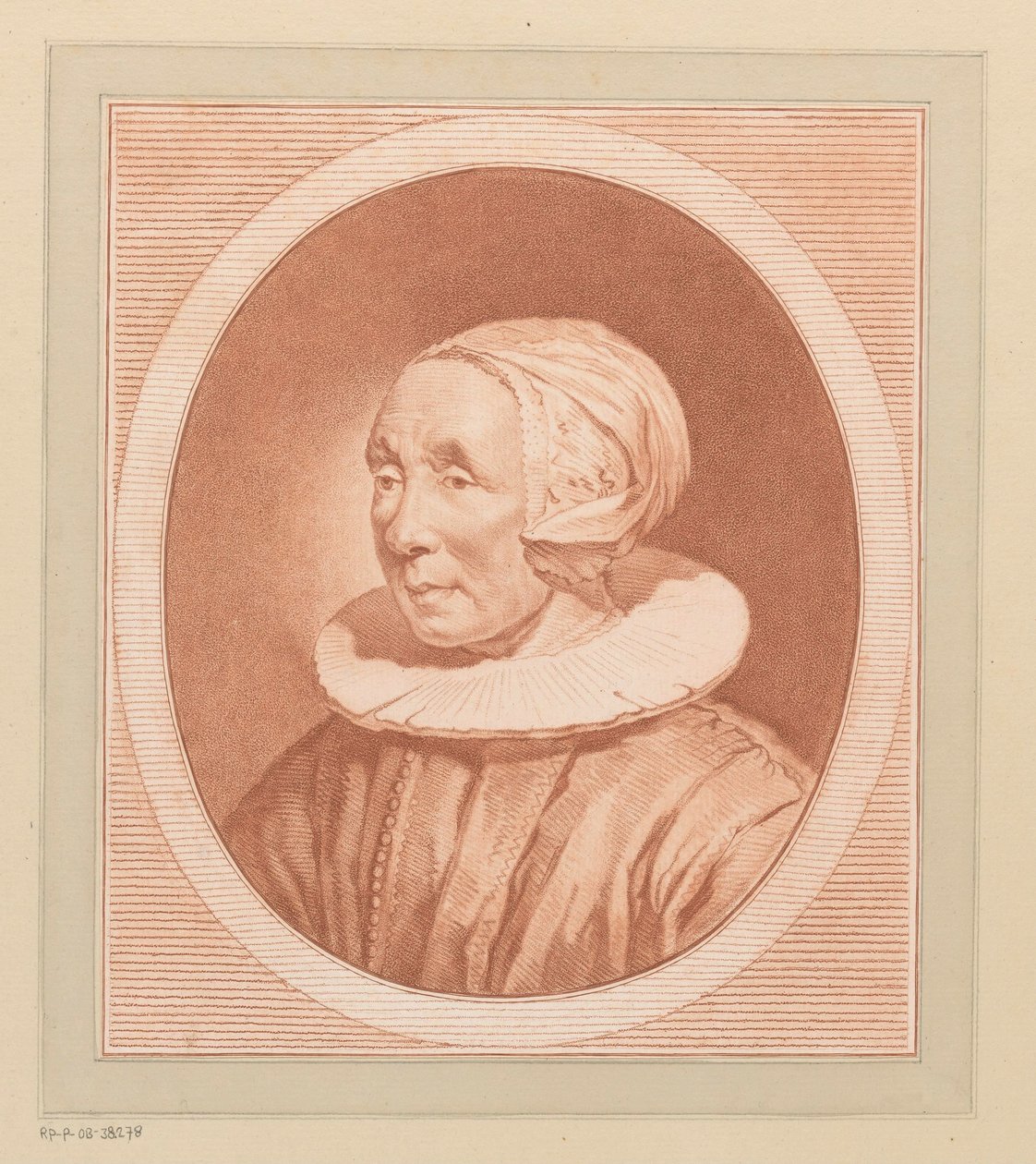 Retrato de uma mulher desconhecida de Vincenzo Vangelisti