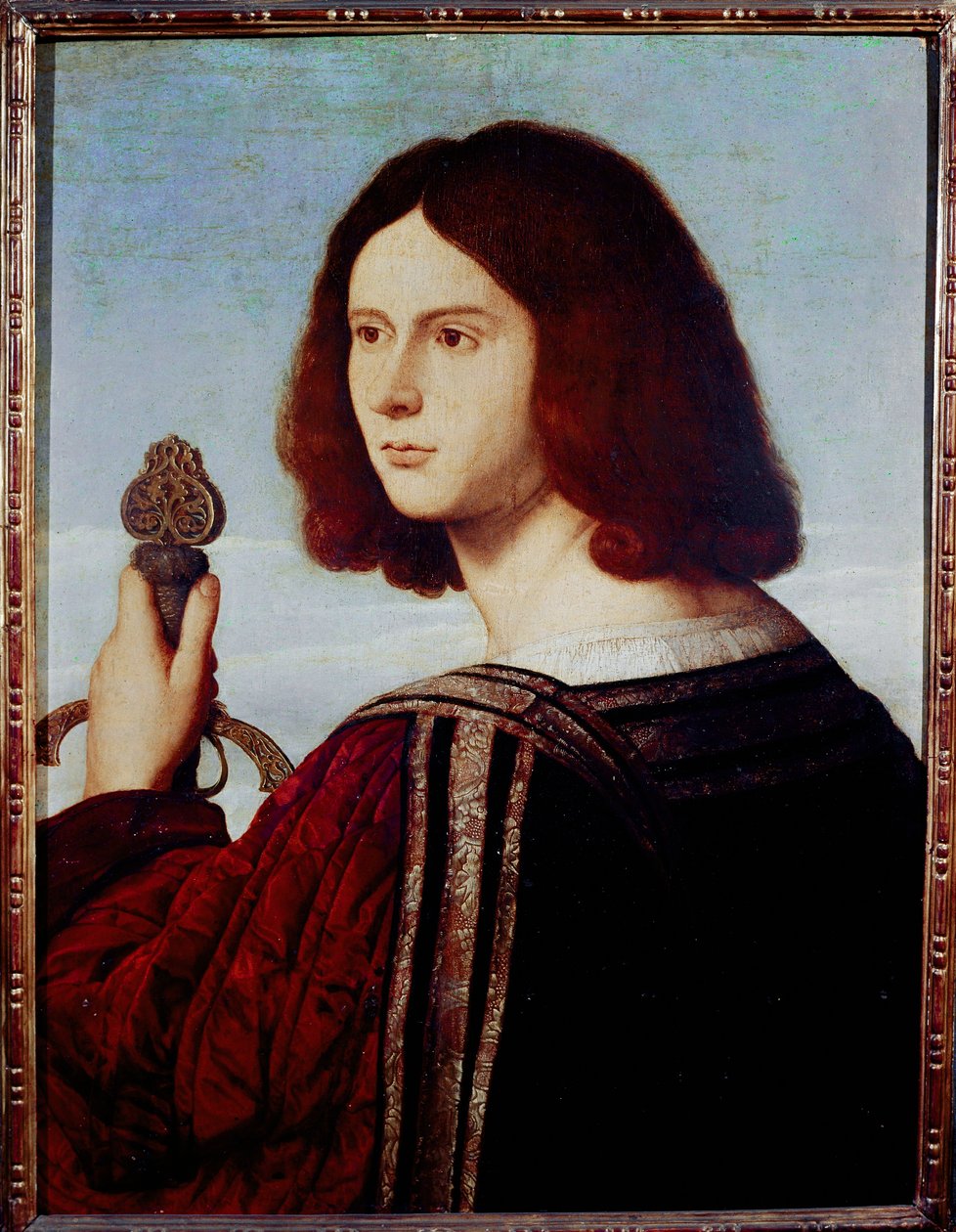 Retrato de Francesco Maria della Rovere Duque de Urbino de Vincenzo di Biagio Catena