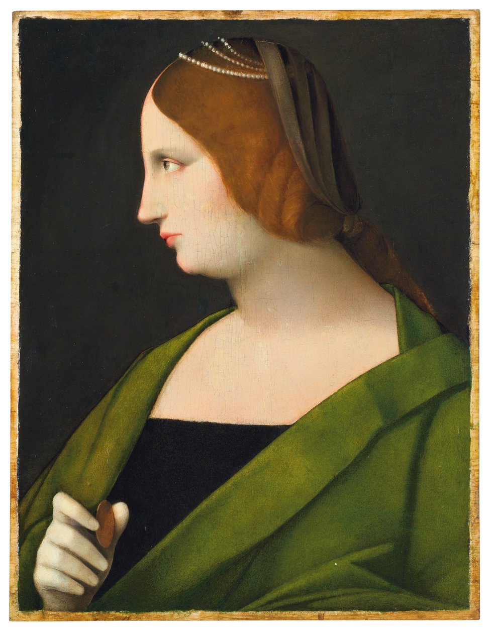 Retrato de uma senhora de Vincenzo di Biagio Catena