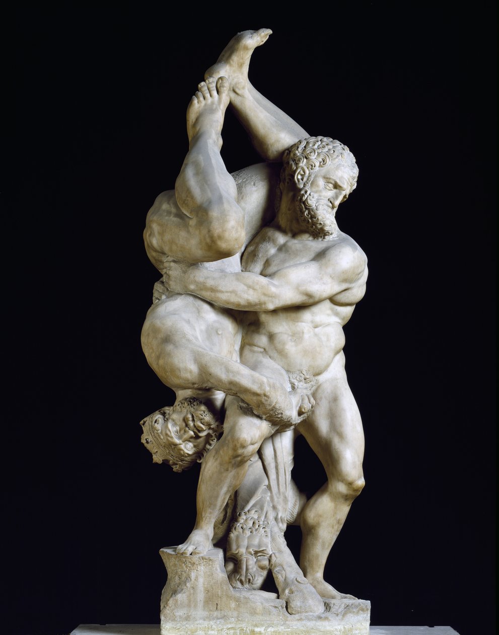 Hércules e Diomedes - Os lutadores de Vincenzo di Raffaello de Rossi