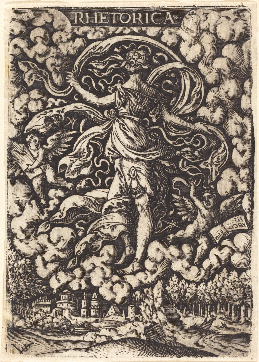 Retórica (Retórica) de Virgil Solis