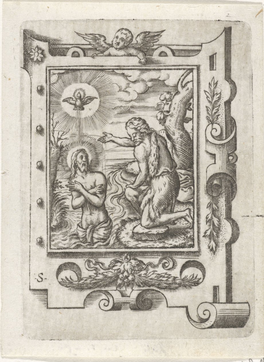 O Baptismo de Cristo de Virgilius Solis