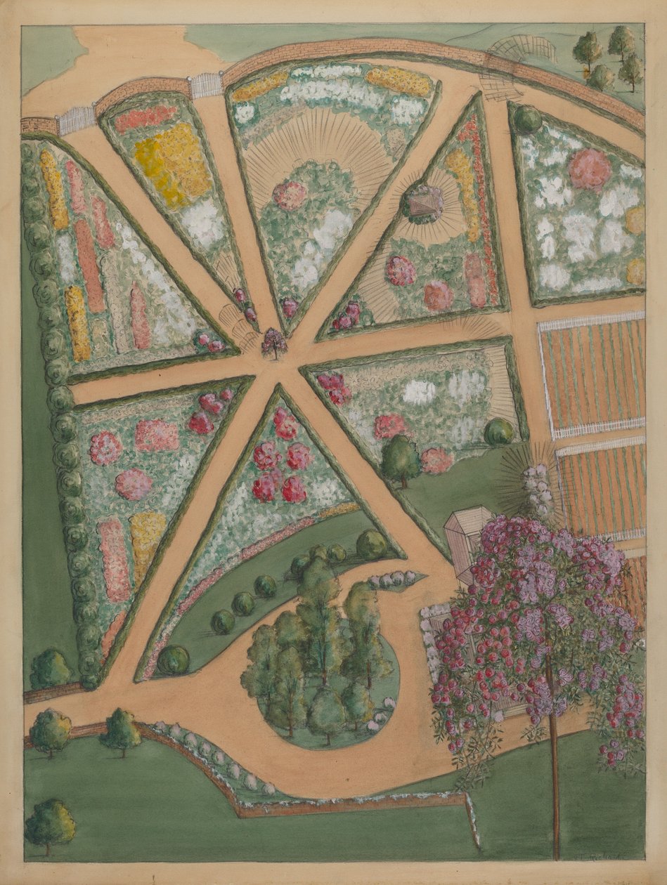 Propriedade Gêmea nº 5, 1936. de Virginia Richards