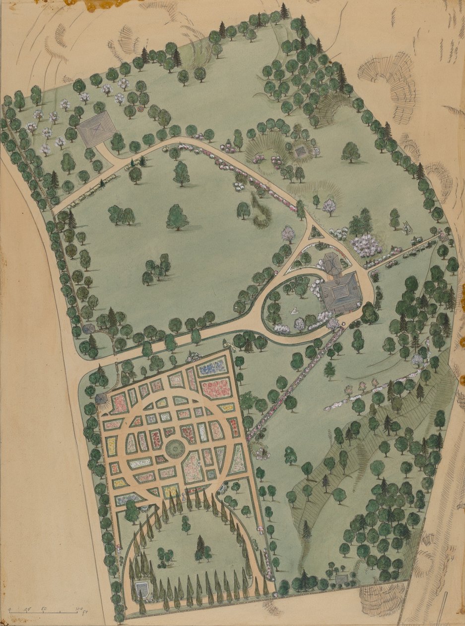 Propriedade Twin, c. 1936. de Virginia Richards