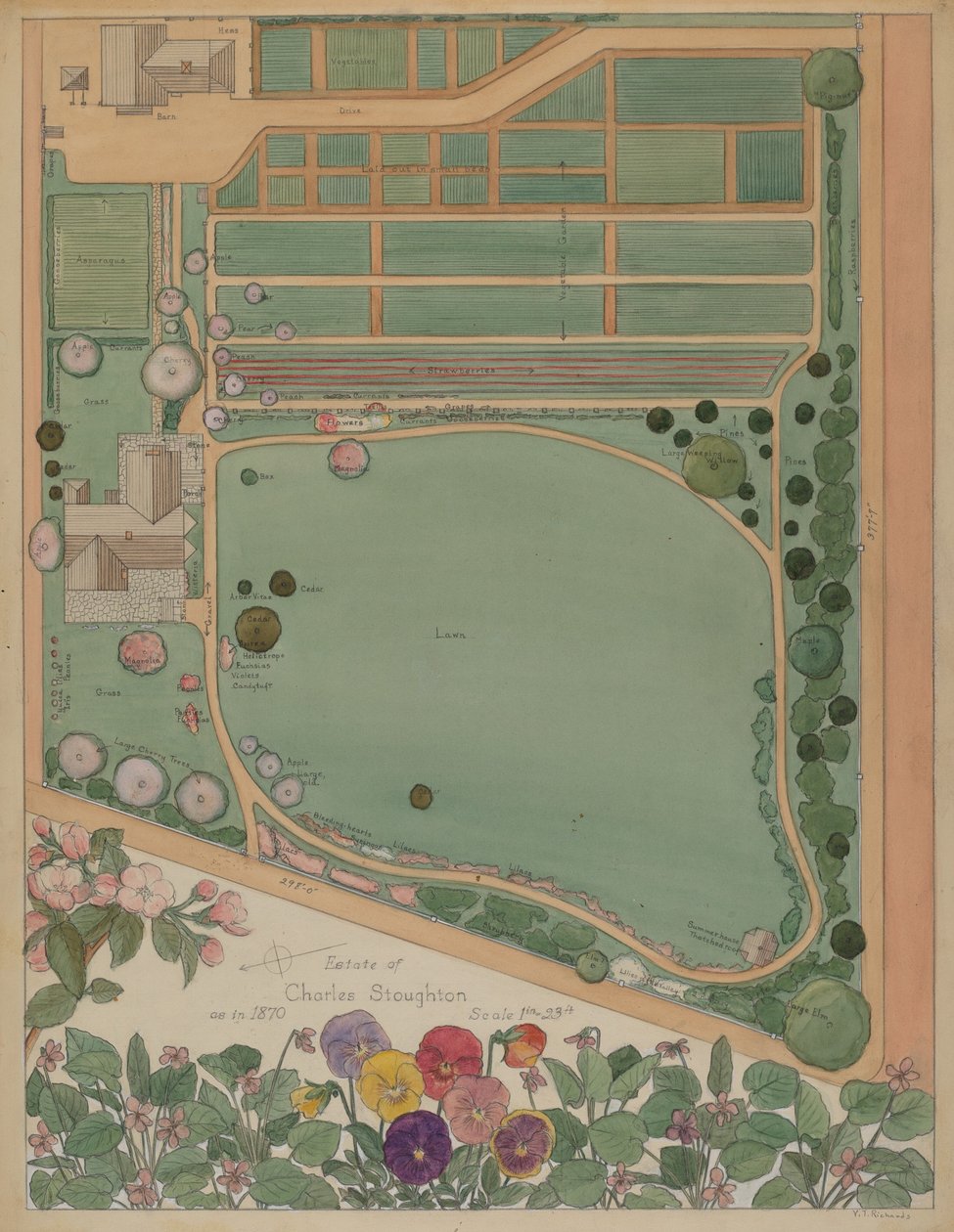 Stoughton Estate, c. 1936. de Virginia Richards