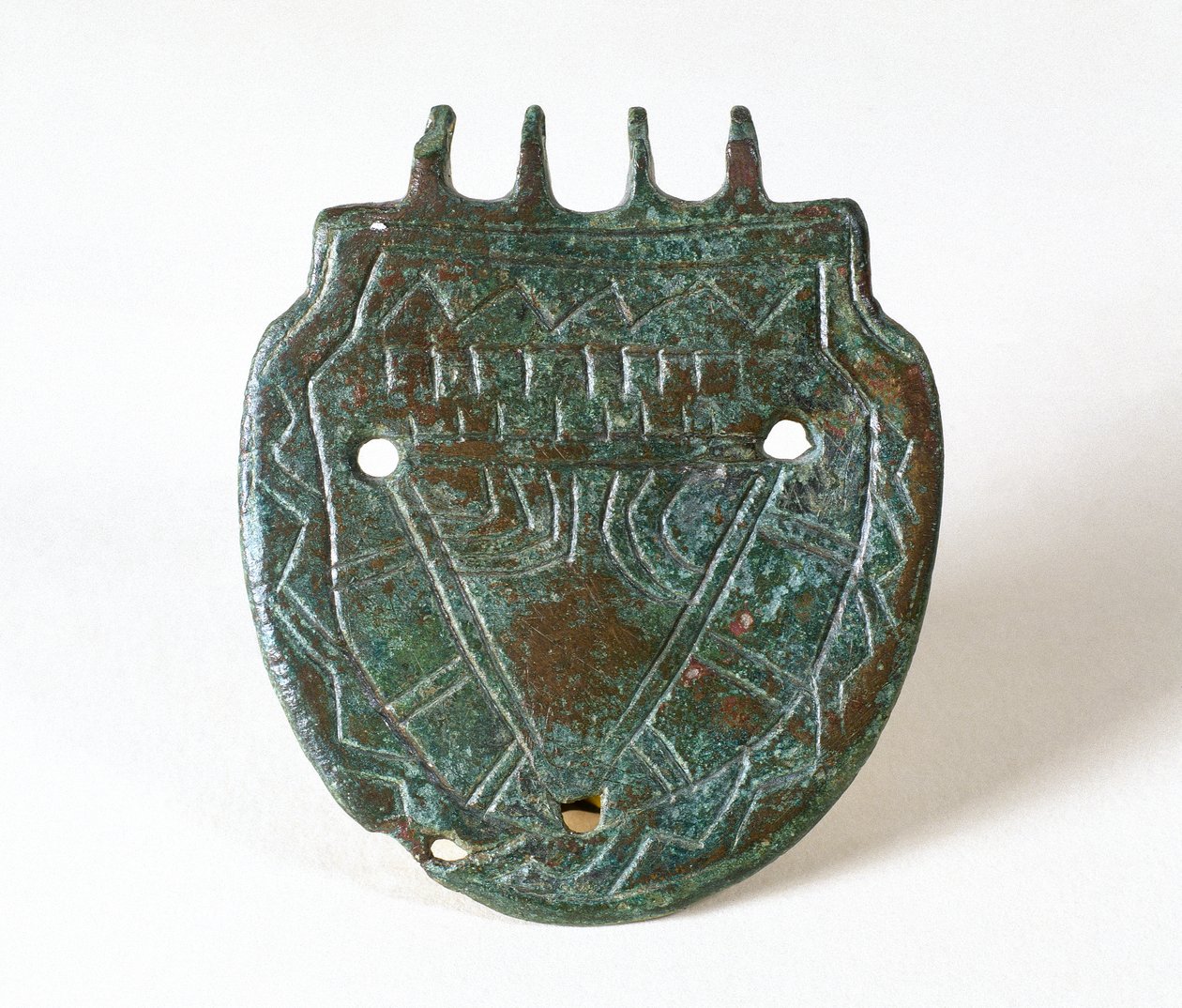 Fivela visigótica, século VI de Visigothic Visigothic