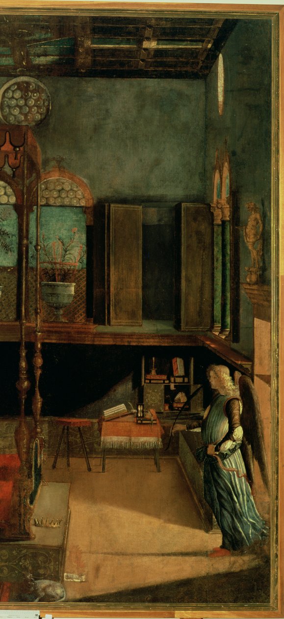 Sonho de St. Úrsula, 1495 têmpera sobre tela detalhe de 686 de Vittore Carpaccio