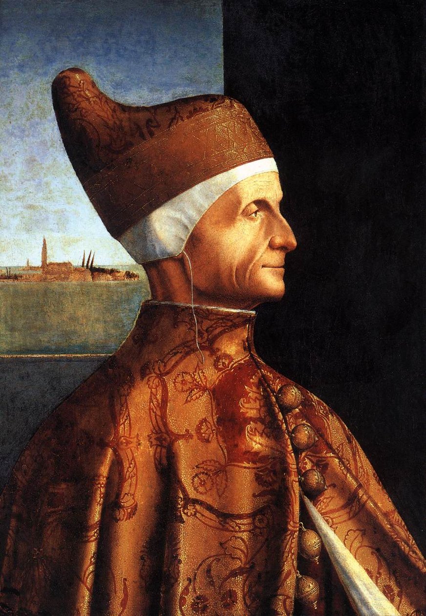 Retrato do Doge Leonardo Loredan de Vittore Carpaccio