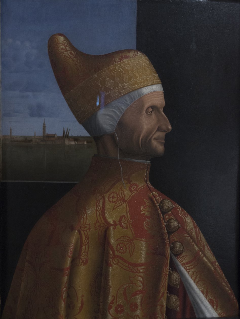 Retrato do Doge Leonardo Loredan de Vittore Carpaccio