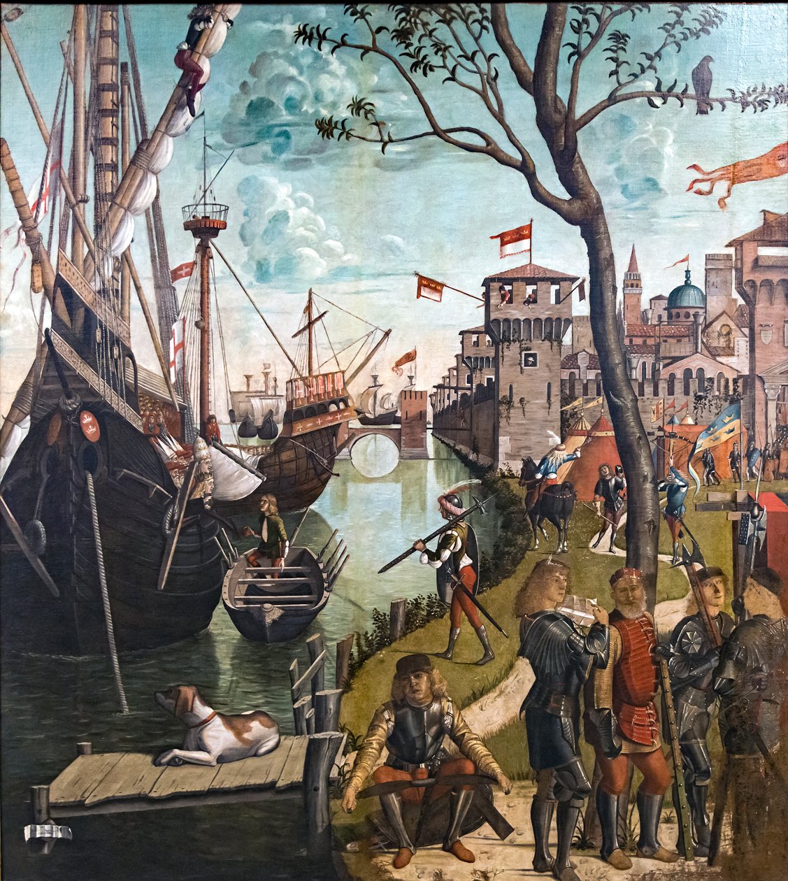 Chegada a Colónia de Vittore Carpaccio