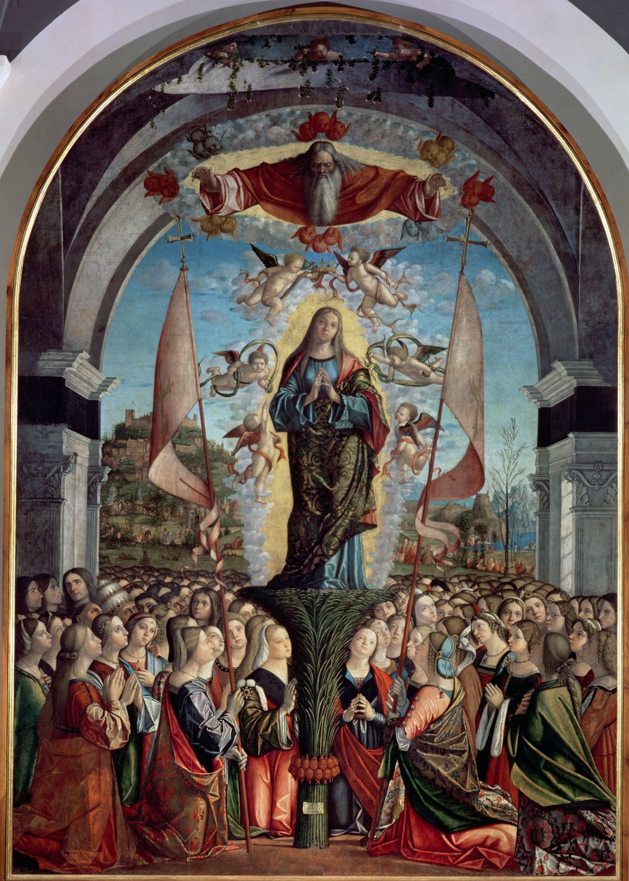 Glorificação de Santa Úrsula e seus companheiros de Vittore Carpaccio