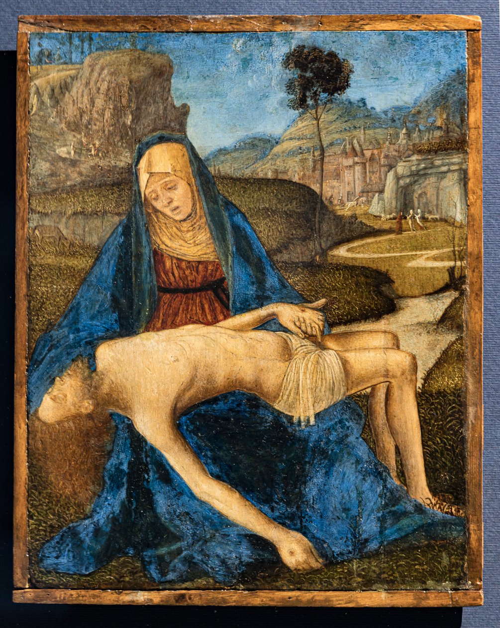 Lamentação, por Vittore Carpaccio, c.1485 de Vittore Carpaccio