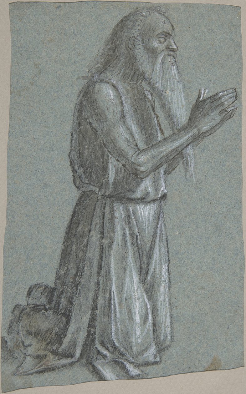 São Jerônimo reto, Soldado com o Verso da Lança, 1460-1525. de Vittore Carpaccio