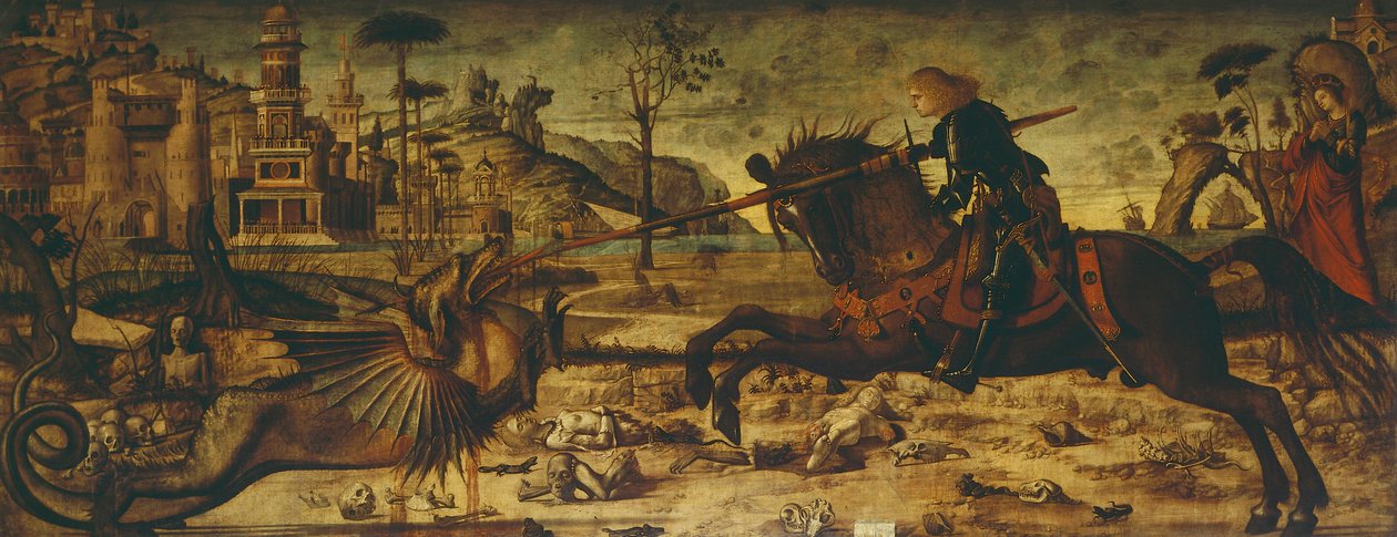 São Jorge e Dragão de Vittore Carpaccio